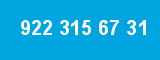 922 315 67 31